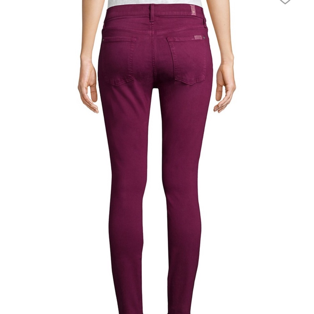 7 For all mankind ankle skinny jeans